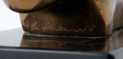 SCHIMANSZKY, Leo (1943-)
Sans titre - Loutre
Bronze...