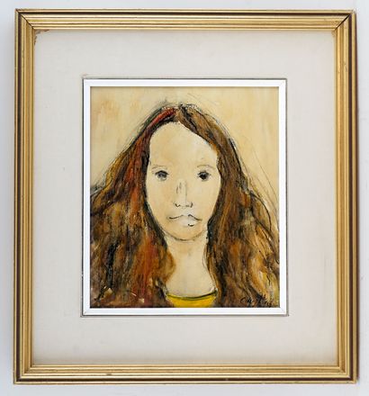 CANTIN, Roger (1930-2018)
Untitled - Portrait...