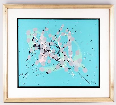 BARBEAU, Marcel Christian (1925-2016)
Untitled
Acrylic...