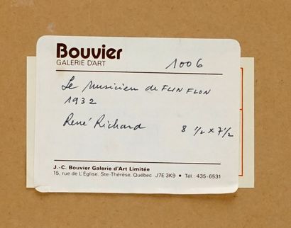RICHARD, René Jean (1895-1982)
