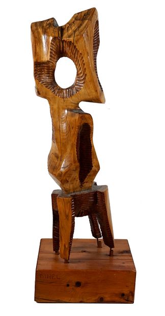 DINEL, Pierre Roland (1919-)
Untitled
Wood...