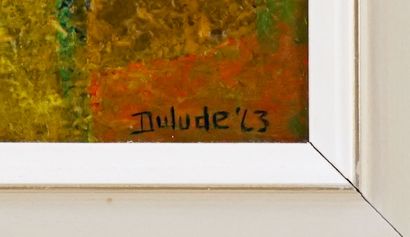 DULUDE, Claude (1931-1999)
Sans titre
Huile...