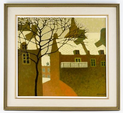 DUMAS, Antoine (1932-2020)
Untitled - Town...
