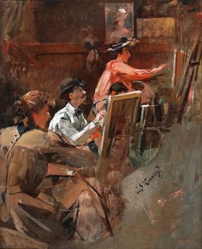 SAINT-CHARLES, Joseph (1868-1956)
Untitled...