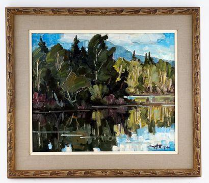 AYOTTE, Léo (1909-1976)
Untitled - A corner...