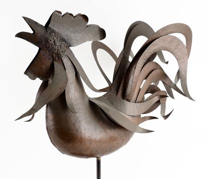 HUOT, Claude (1933-1983)
Sans titre - Coq
Sculpture...