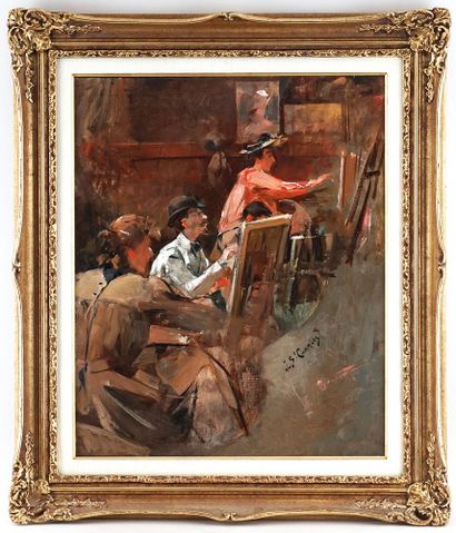 SAINT-CHARLES, Joseph (1868-1956)
Untitled...