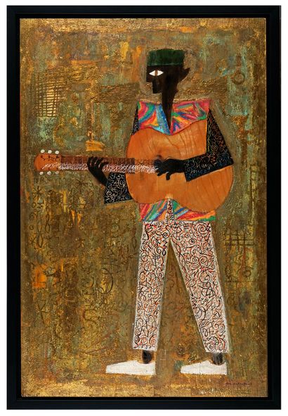 ARCHAMBAULT, Yves (1958-)
Sans titre - Guitariste
Technique...