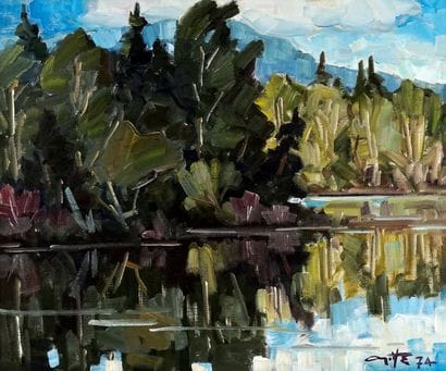 AYOTTE, Léo (1909-1976)
Untitled - A corner...