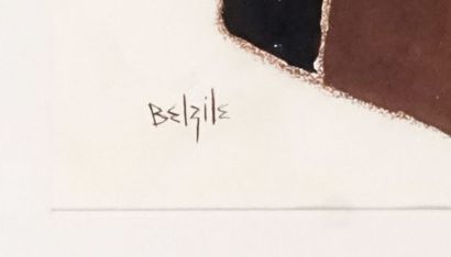BELZILE, Louis (1929-2019)
Untitled, c. 1956
Pastel
Signed...