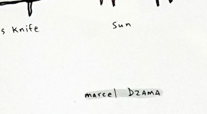 DZAMA, Marcel (1974-)
Six
Watercolour and...