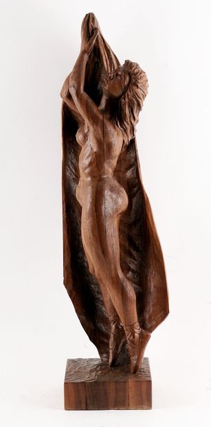 BOURGAULT, Médard (1897-1967)
Draped nude,...
