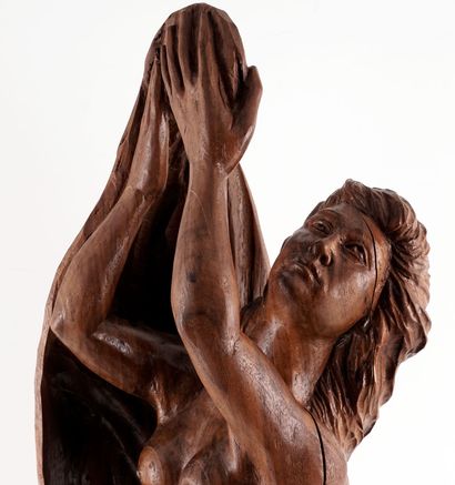 BOURGAULT, Médard (1897-1967)
Draped nude,...