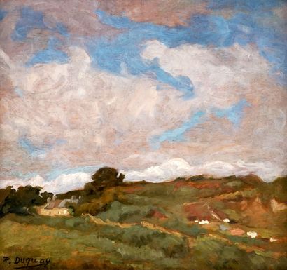 DUGUAY, Rodolphe (1891-1973)
Untitled - Landscape
Oil...