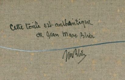 BLIER, Jean-Marc (1921-1994)
