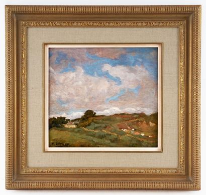 DUGUAY, Rodolphe (1891-1973)
Untitled - Landscape
Oil...