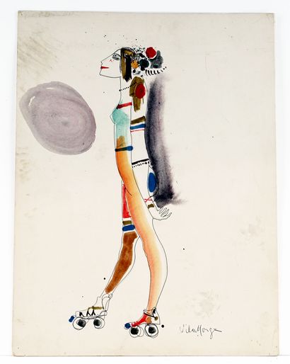 DE VILALLONGA, Jesus Carlos (1927-2018)
Untitled...