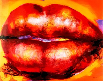 CORNO, Joanne (1952-2016)
Sans titre - Lèvres
Sérigraphie
Signée...