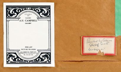 SHERRIFF-SCOTT, Adam (1887-1980)
Sans titre...