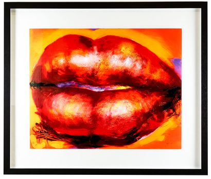 CORNO, Joanne (1952-2016)
Sans titre - Lèvres
Sérigraphie
Signée...