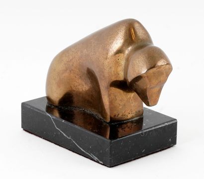 SCHIMANSZKY, Leo (1943-)
Sans titre - Bison
Bronze...