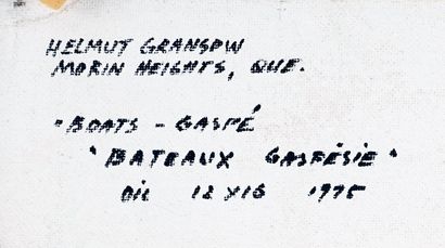 GRANSOW, Helmut (1921-2000)
