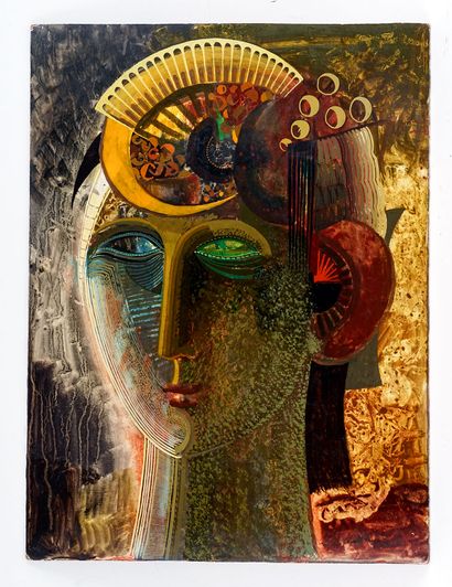 DE VILALLONGA, Jesus Carlos (1927-2018)
Untitled...