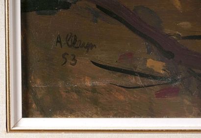 ALLEYN, George Edmund (1931-2004) 
Untitled...