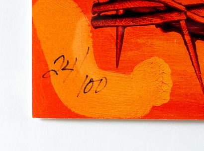 CORNO, Joanne (1952-2016)
Sans titre - Lèvres
Sérigraphie
Signée...