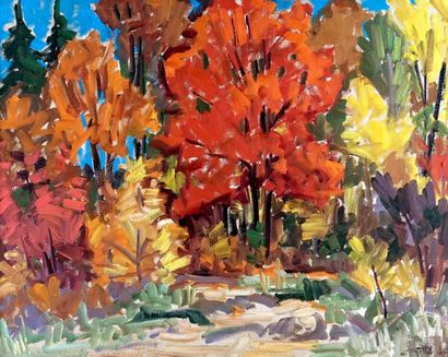 AYOTTE, Léo (1909-1976)
Untitled - Autumn...