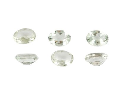 PRASIOLITE
Lot de 6 prasiolites de 4,0 ct...