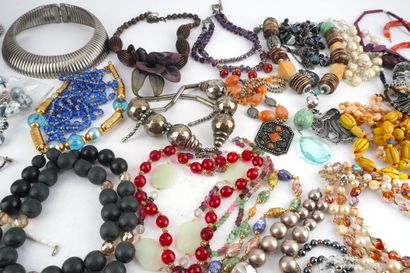 FANTAISIE / COSTUME
Lot important de bijoux...