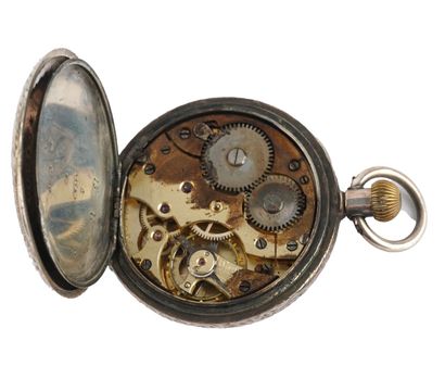 MONTRE À GOUSSET
Montre à gousset en argent...