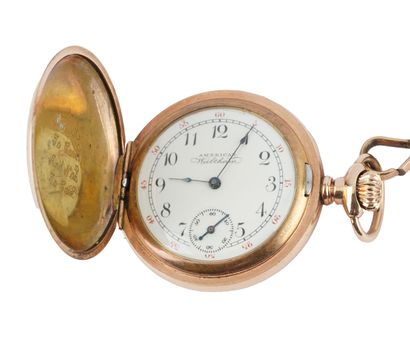 AMERICAN WALTHAM
Montre à gousset American...