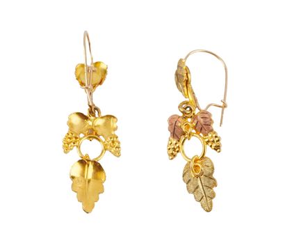 OR 12K / 12K GOLD
Boucles d'oreilles pendantes...