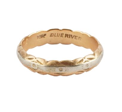 OR 10K / 10K GOLD
Bague en or jaune et blanc...
