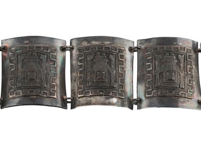 ARGENT / SILVER
Ceinture en argent à motif...