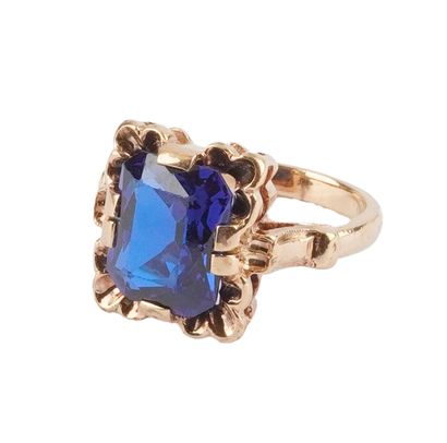 OR 14K, SAPHIR / 14K GOLD, SAPHIRE
Bague...