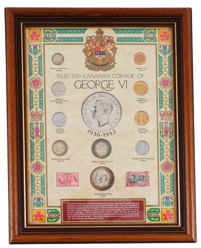 GEORGE VI
Pièces de monnaies Georges VI 1936-...