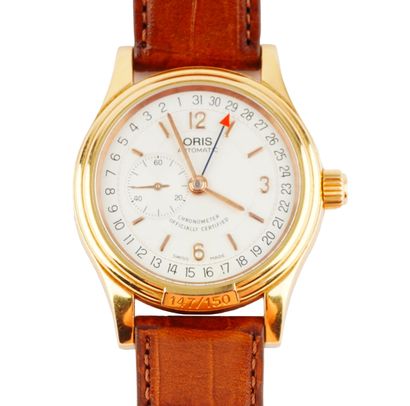 ORIS
Oris Automatic watch, 18K gold case,...