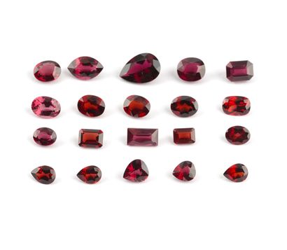 GRENAT / GARNET
Lot de grenats almandin de...
