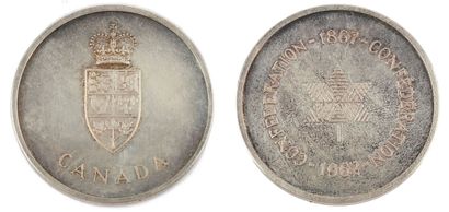 ARGENT / SILVER
Lot de 2 pièces commémoratives...