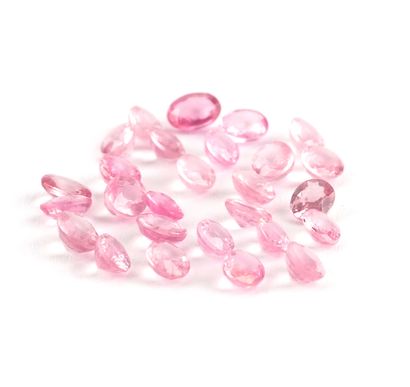 SPINEL
Lot of 27 (twenty-seven) natural oval...