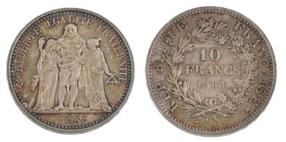 10 FRANCS HERCULE 1968
Une pièce de 10 Francs...
