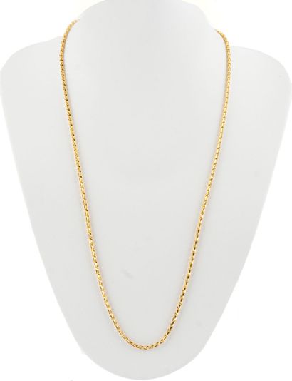 20K GOLD
20K yellow gold chain with fancy...