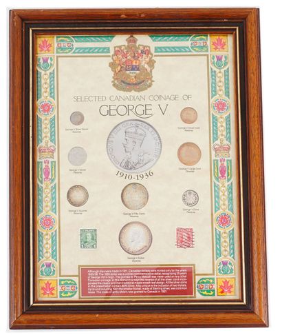 GEORGE V
Pièces de monnaies Georges V 1910-1936...