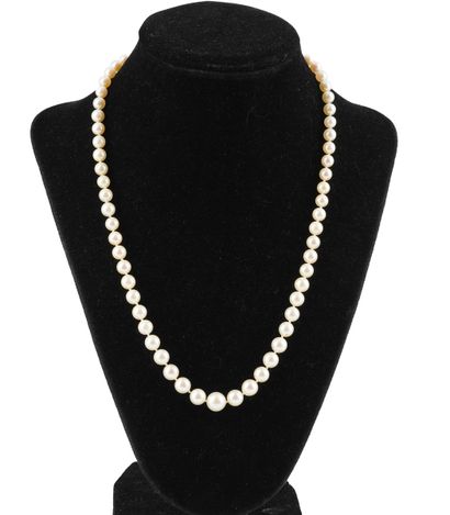 PERLES, OR 10K / PEARLS, 10K GOLD
Collier...