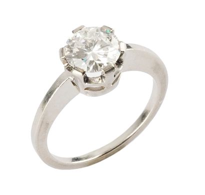 PLATINUM, 1.25CT DIAMOND
Platinum ring set...