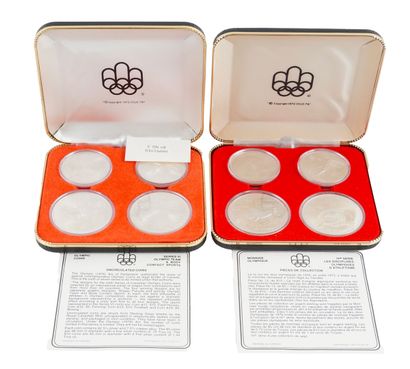 ARGENT / SILVER
Lot comprenant 2 coffrets...
