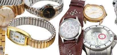 MONTRES / WATCHES
Lot comprenant plusieurs...